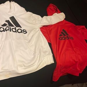 2 FOR 1 ADIDAS HOODIES!! NEVER WORN